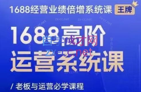林一电商圈子·1688高阶运营系统课-小艾项目网