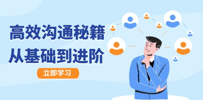 高效沟通秘籍：成长有方向，从基础到进阶，图文音频一应俱全-百盛轻创