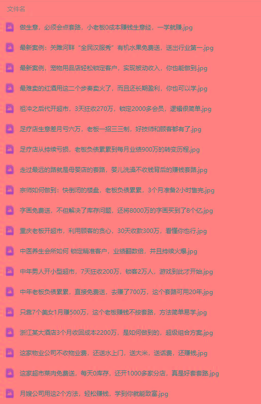 图片[3]-(9607期)真实有效391套商业模式，年入几十到几百万案例解析(电子书+视频+图文)-百盛轻创