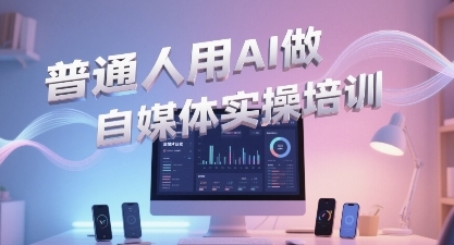 普通一个人用AI做自媒体，助你轻松开启AI自媒体创作之路-小艾项目网