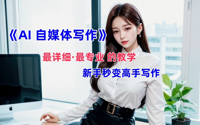 全网最全最细最专业的“AI自媒体写作”教学，新手小白秒变写作高手！-百盛轻创