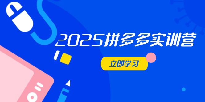 2025拼多多实训营：深度剖析运营关键，助力电商人快速提升-百盛轻创