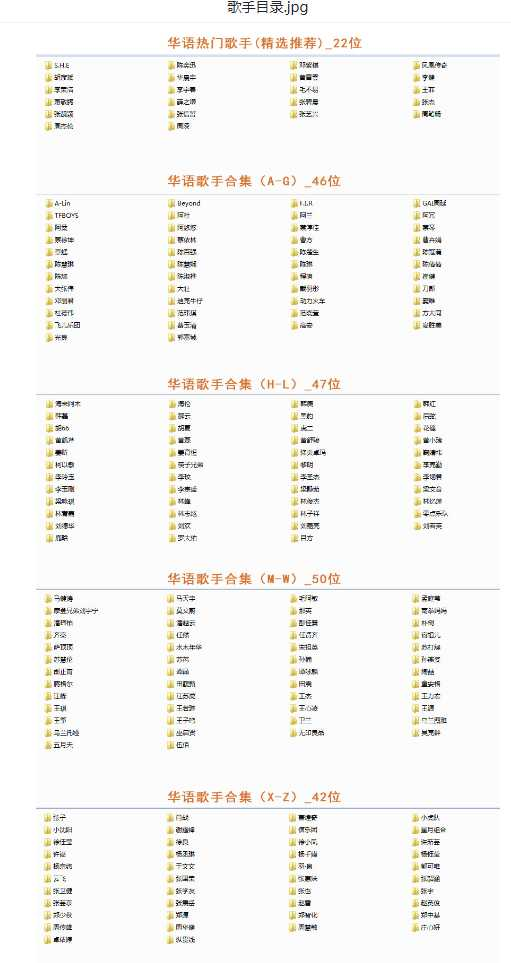 【音乐】歌手合集（100多位歌手合集）-百盛轻创