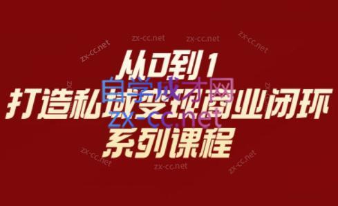 李润老师·从0到1打造私域变现商业闭环-百盛轻创