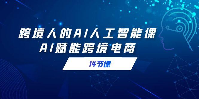跨境人的AI人工智能课，AI赋能跨境电商(14节课)-百盛轻创