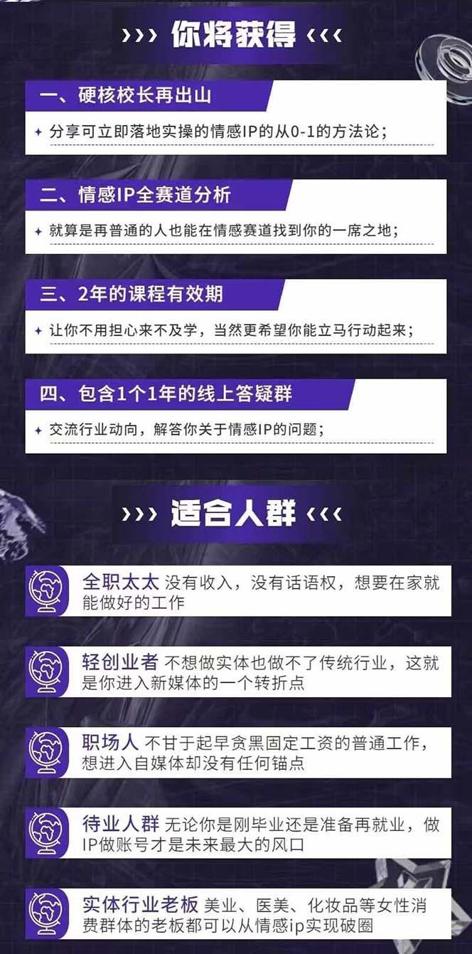 图片[1]-情感直播IP短视频全通大课，普通人的IP之路从情感赛道开始(18节-小艾项目网