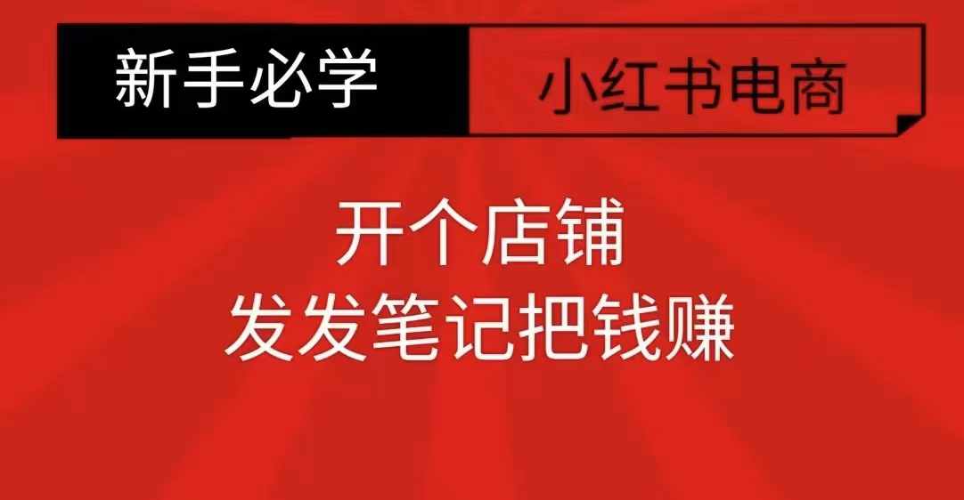 小红书零食共创【新手易上手】开个店铺，发发笔记把钱赚-小艾项目网