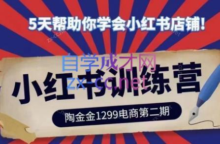 陶金金·小红书训练营(第二期)-小艾项目网