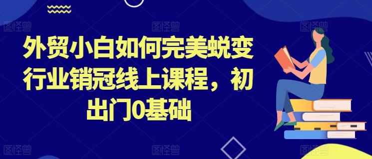 外贸小白如何完美蜕变行业销冠线上课程，初出门0基础-百盛轻创