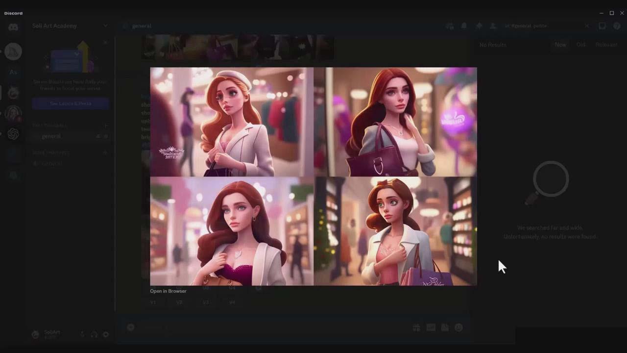 图片[5]-掌握 MidJourney V5 AI + ChatGPT创建一致的角色设计图像-22节课-中英字幕-百盛轻创